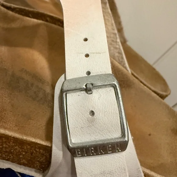 Birkenstock Gizah Women's White Sandals size 38 - Picture 11 of 12